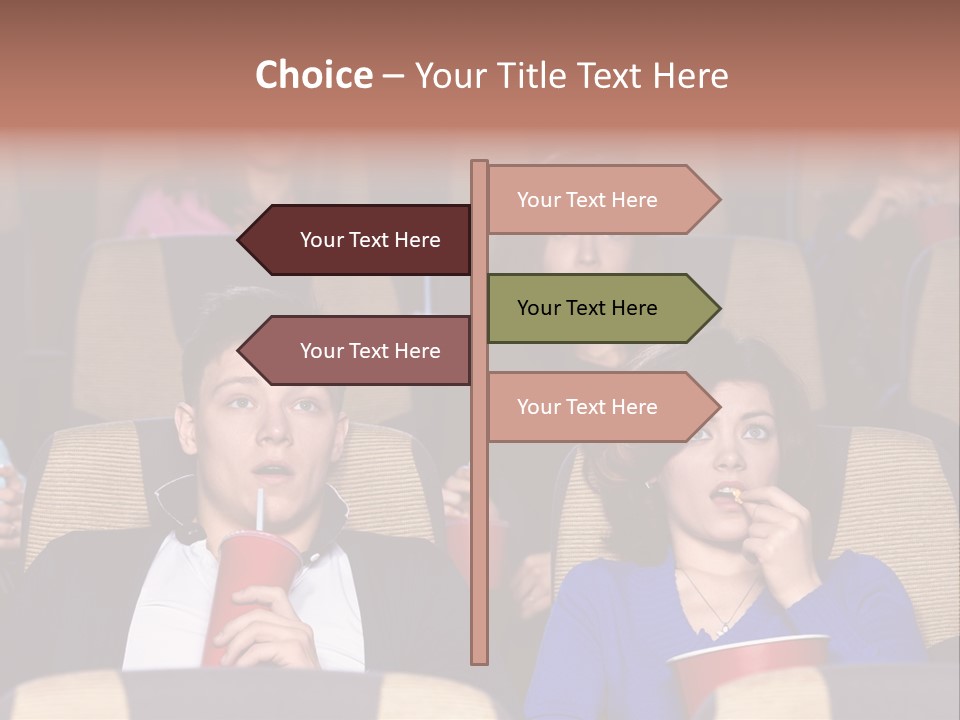 Dark Nightlife Watching PowerPoint Template