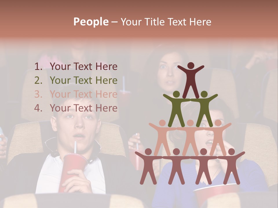 Dark Nightlife Watching PowerPoint Template