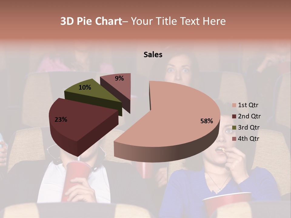 Dark Nightlife Watching PowerPoint Template