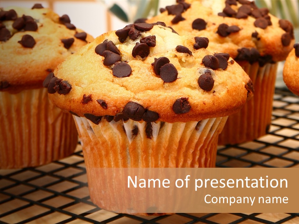 Pastry Chips Baked PowerPoint Template