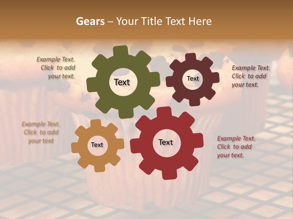 Pastry Chips Baked PowerPoint Template