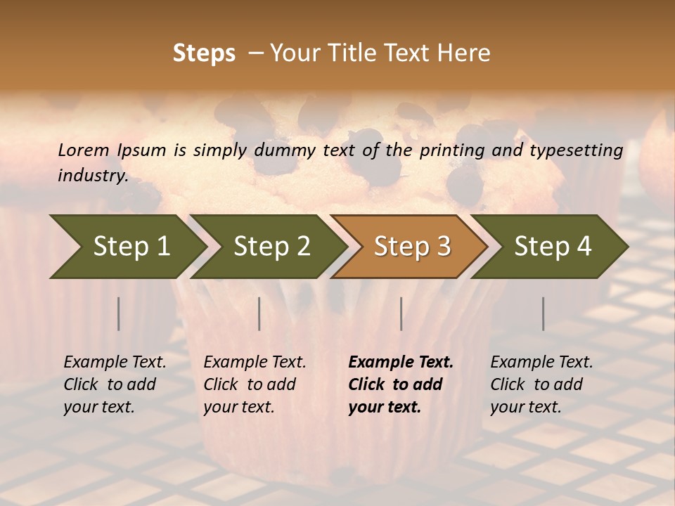 Pastry Chips Baked PowerPoint Template
