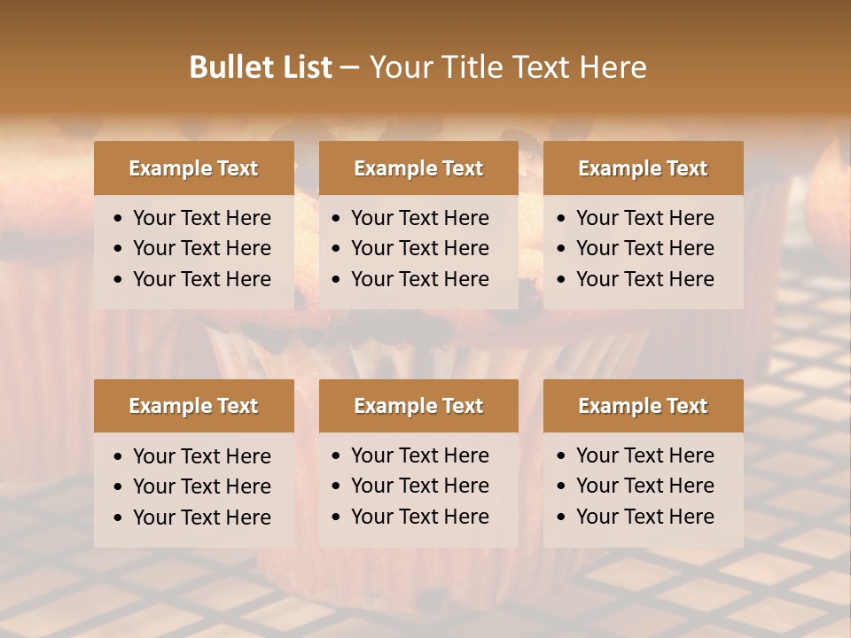 Pastry Chips Baked PowerPoint Template