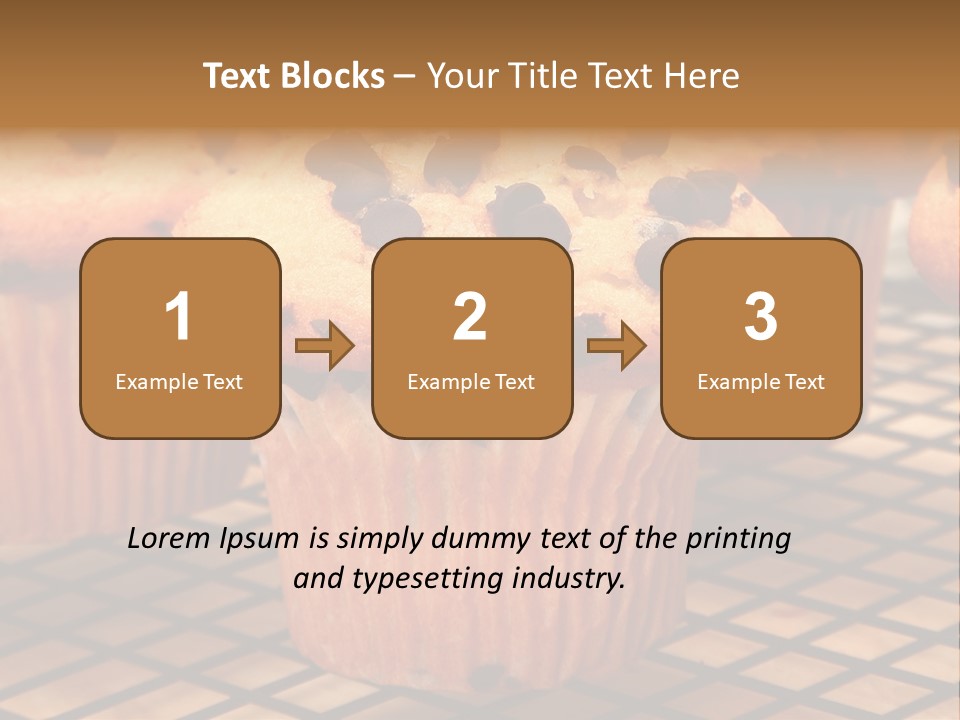 Pastry Chips Baked PowerPoint Template