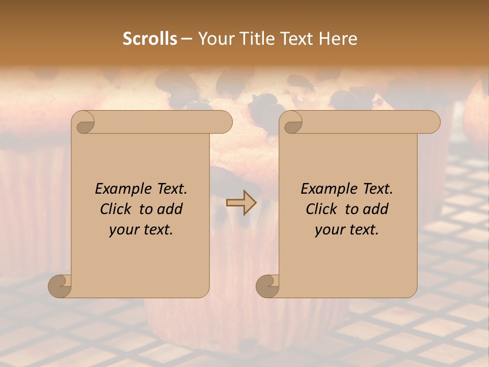 Pastry Chips Baked PowerPoint Template