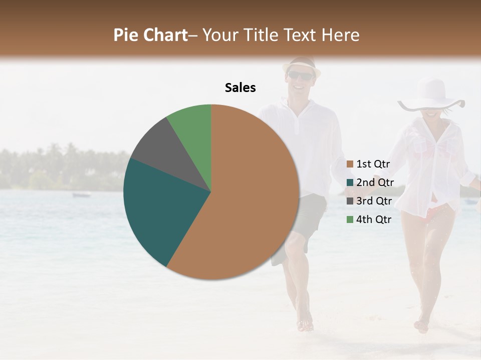 Happy Girl Tourism PowerPoint Template