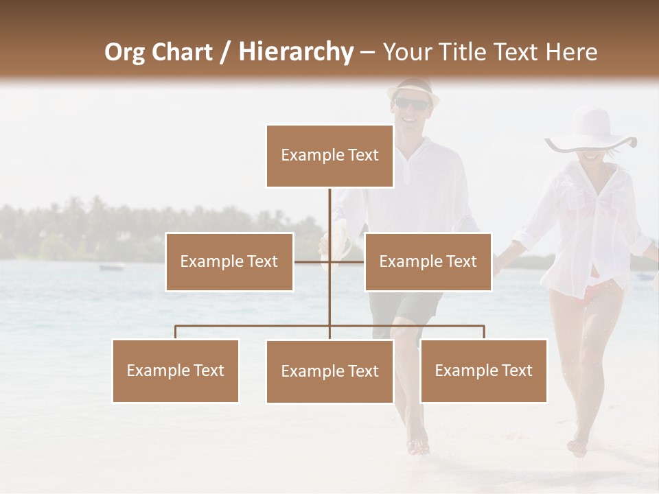 Happy Girl Tourism PowerPoint Template