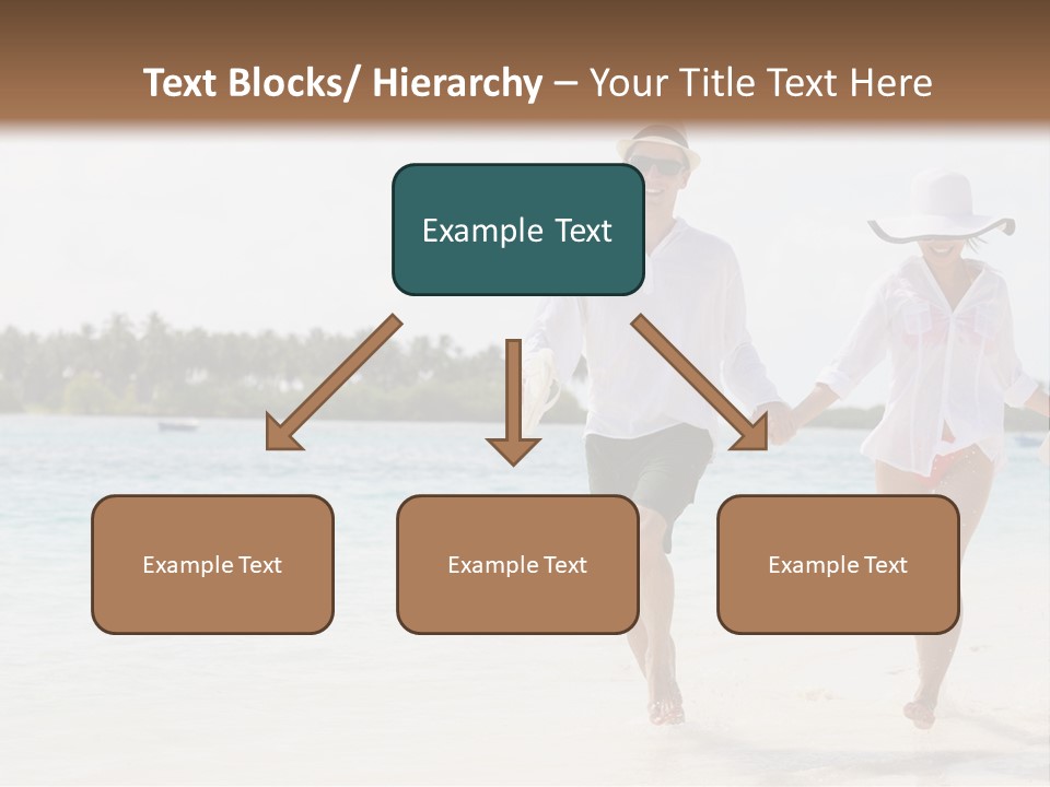 Happy Girl Tourism PowerPoint Template