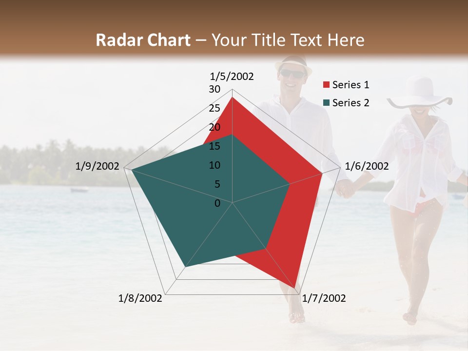 Happy Girl Tourism PowerPoint Template