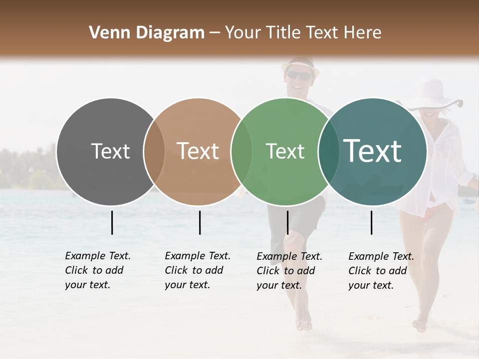 Happy Girl Tourism PowerPoint Template