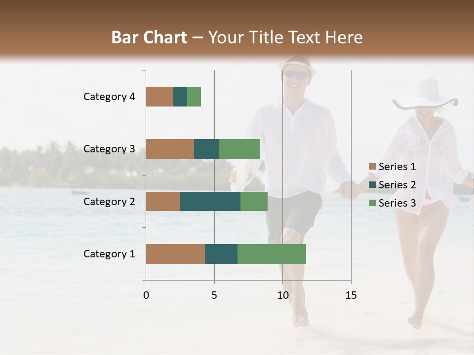 Happy Girl Tourism PowerPoint Template