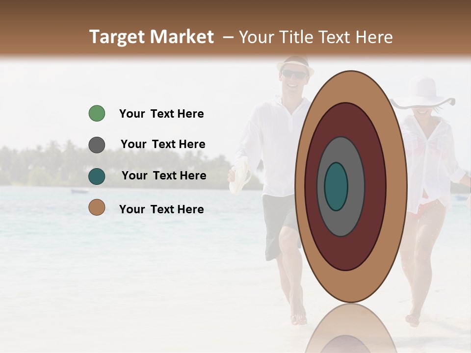 Happy Girl Tourism PowerPoint Template