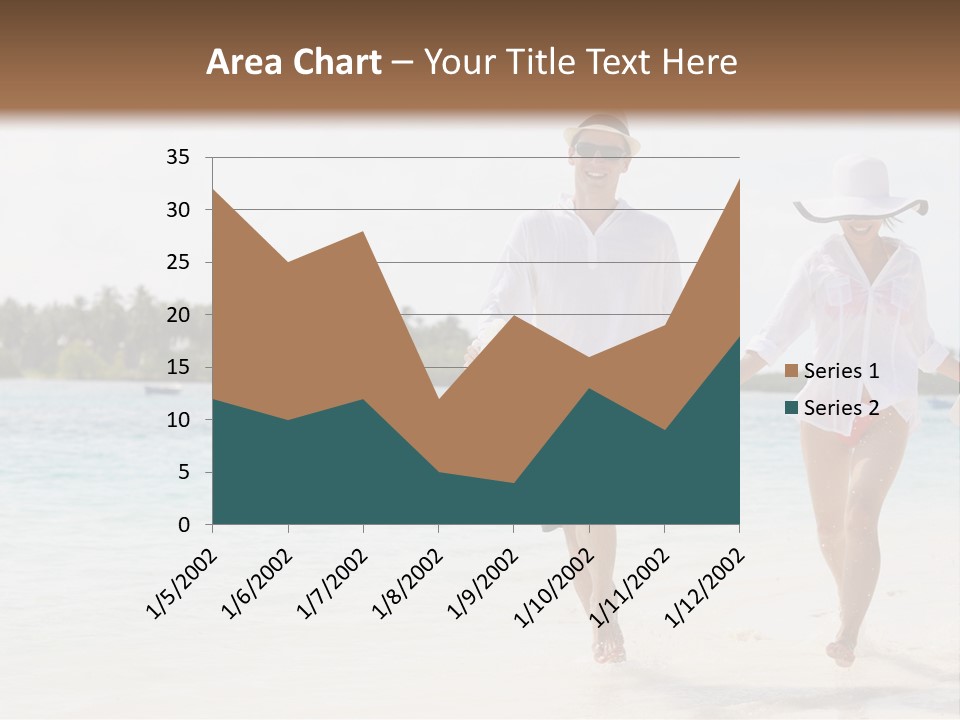 Happy Girl Tourism PowerPoint Template