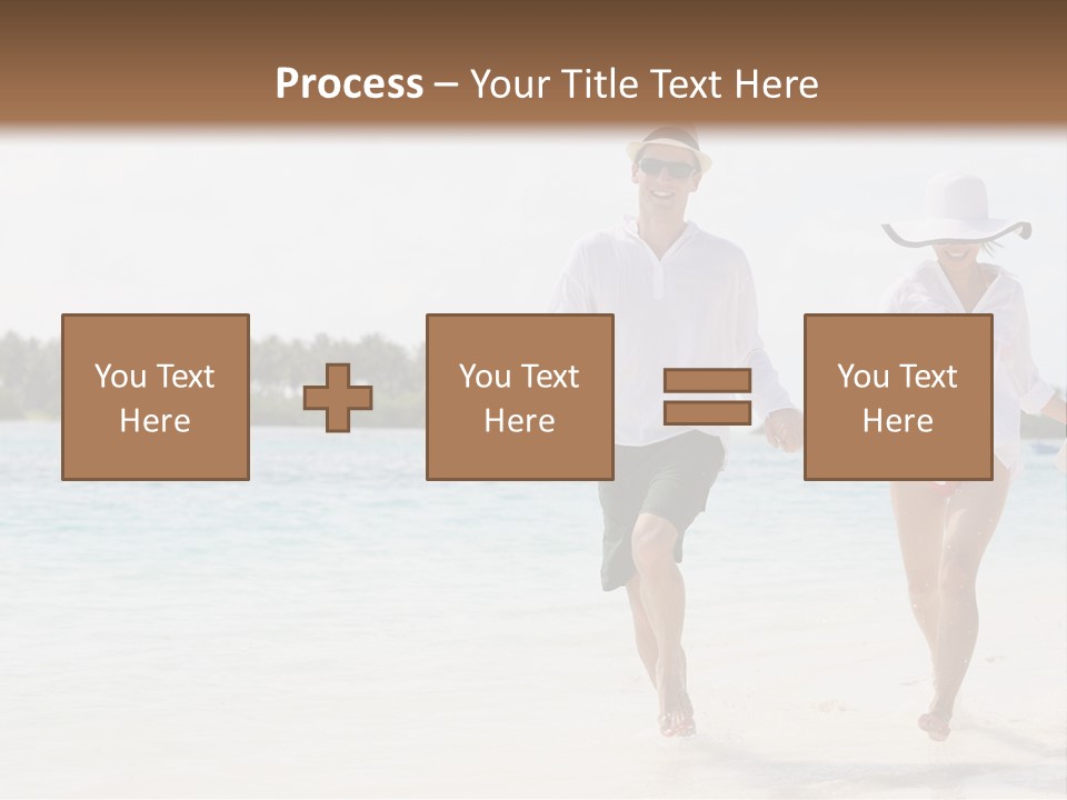 Happy Girl Tourism PowerPoint Template