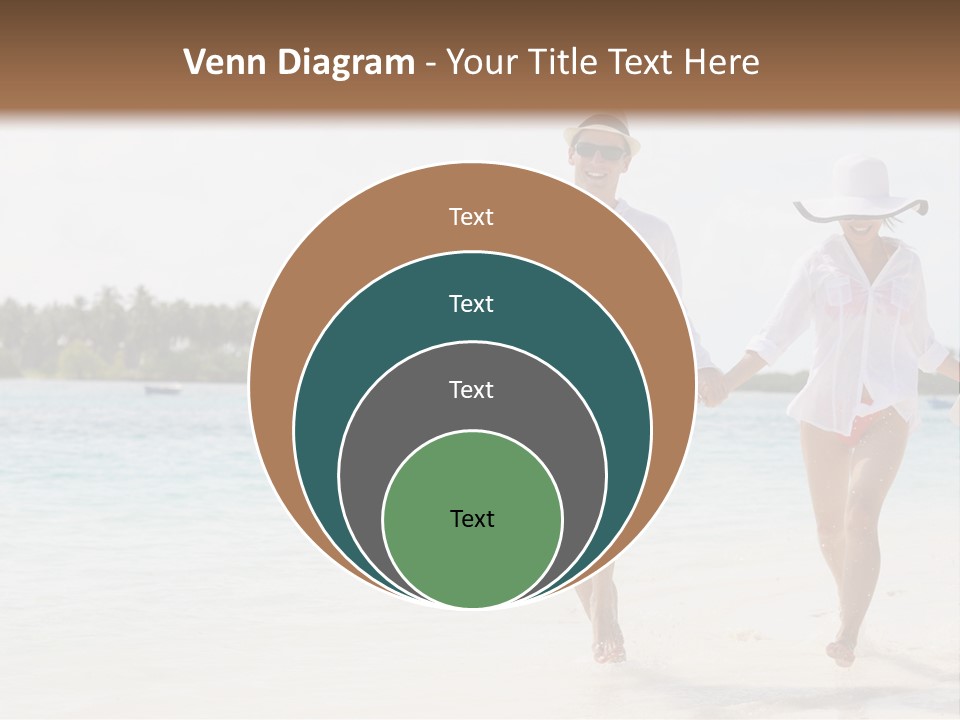 Happy Girl Tourism PowerPoint Template