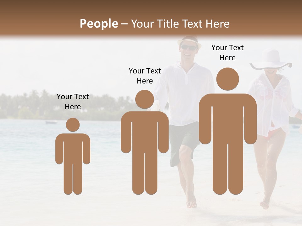 Happy Girl Tourism PowerPoint Template