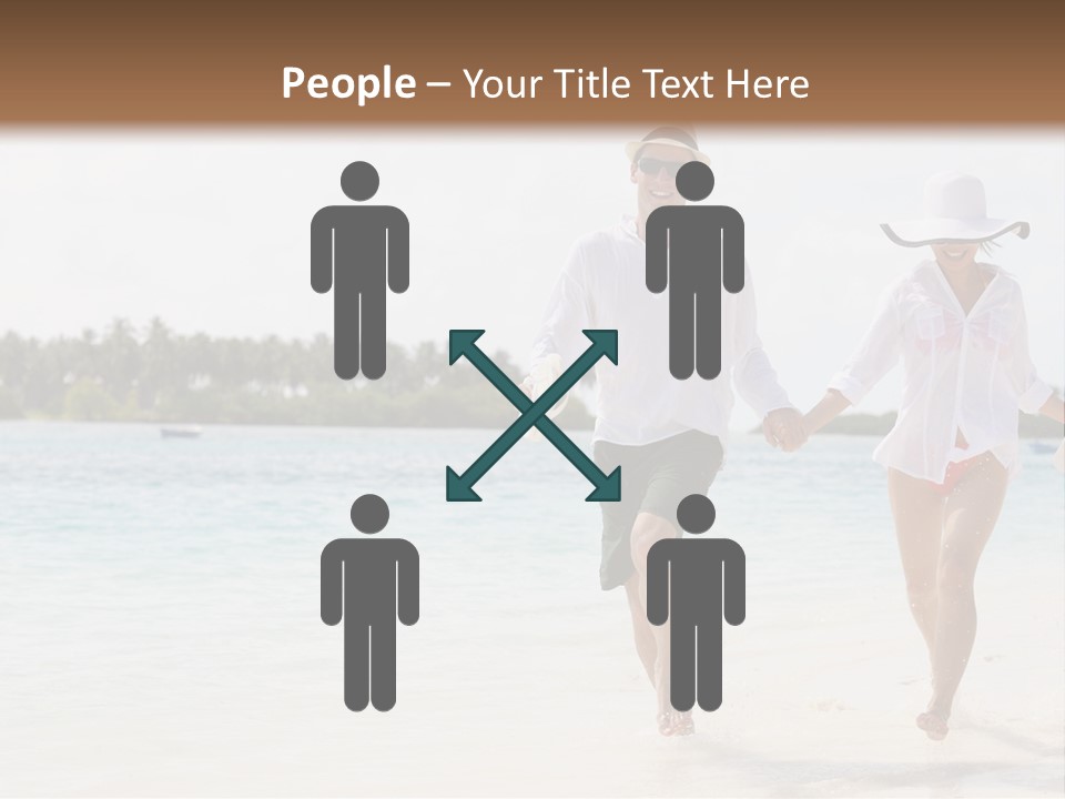 Happy Girl Tourism PowerPoint Template