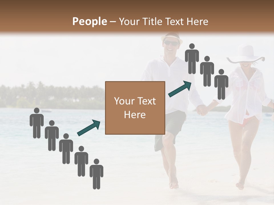 Happy Girl Tourism PowerPoint Template