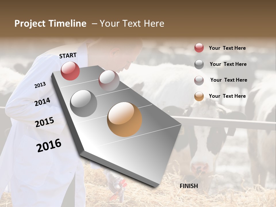 Man Tubes Checkup PowerPoint Template