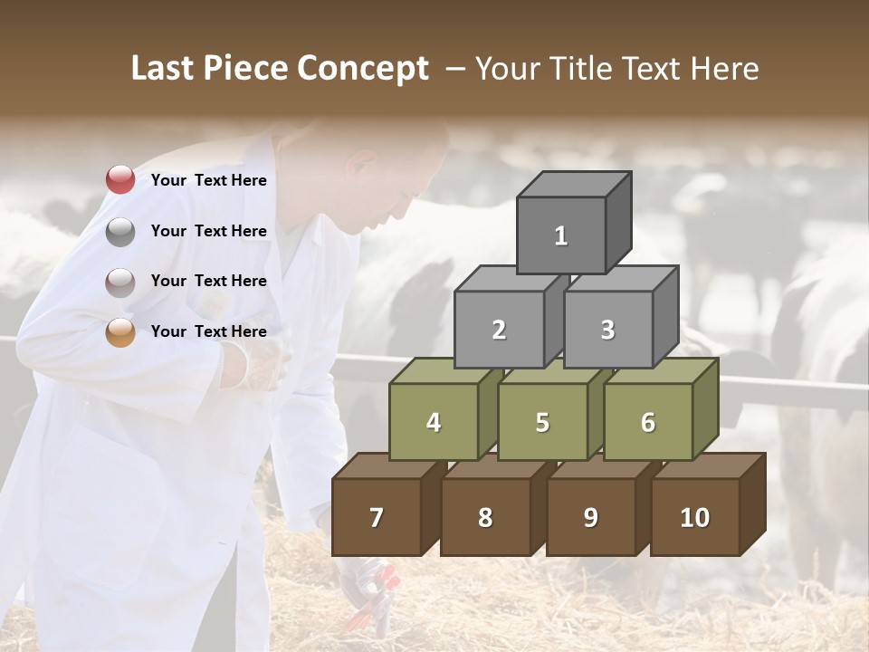 Man Tubes Checkup PowerPoint Template