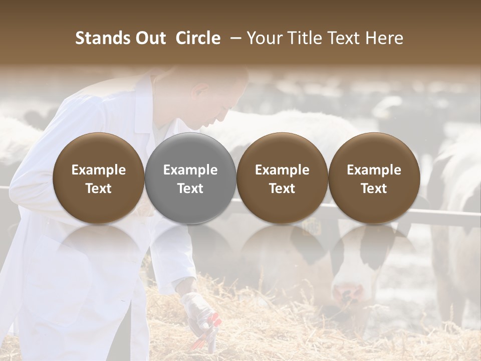 Man Tubes Checkup PowerPoint Template