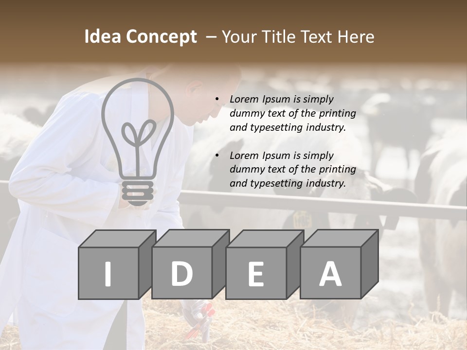 Man Tubes Checkup PowerPoint Template