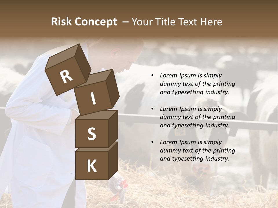 Man Tubes Checkup PowerPoint Template