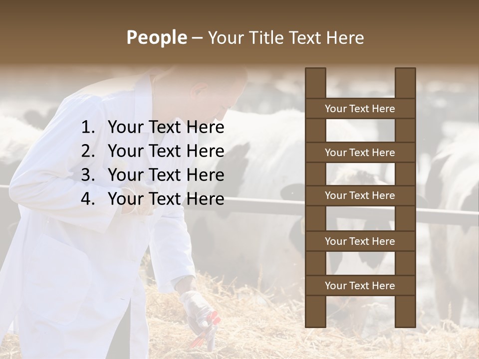 Man Tubes Checkup PowerPoint Template