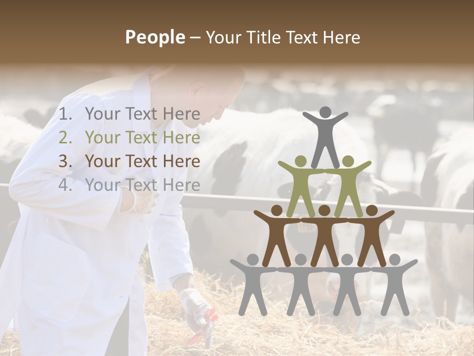 Man Tubes Checkup PowerPoint Template