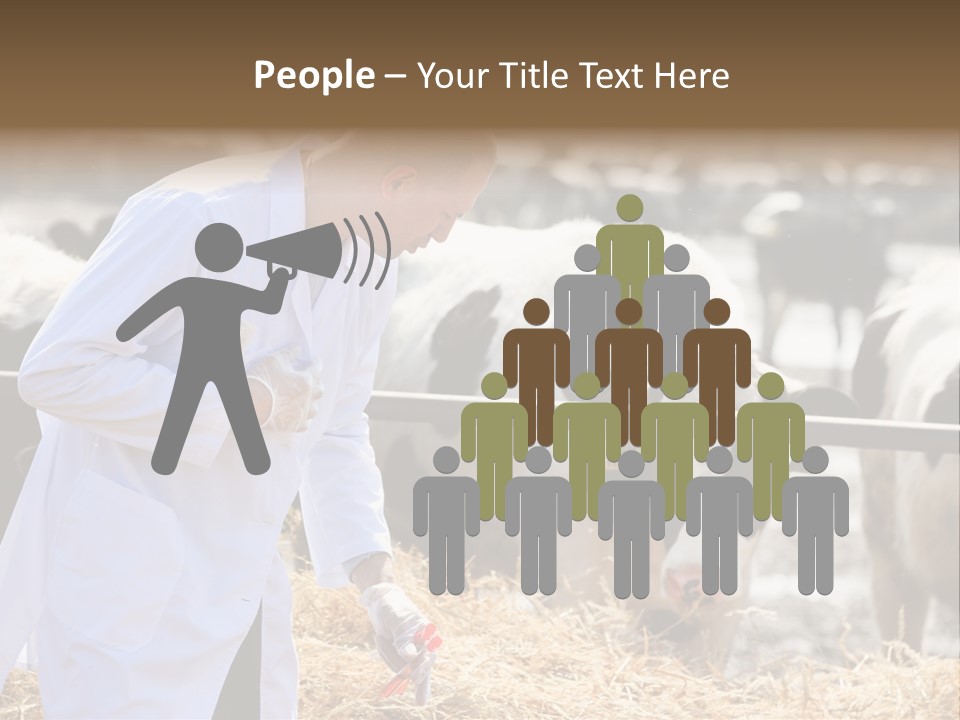 Man Tubes Checkup PowerPoint Template