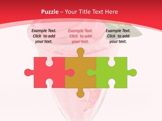 Yoghurt Eating Sweet PowerPoint Template