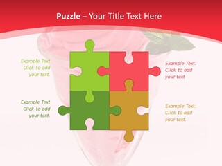 Yoghurt Eating Sweet PowerPoint Template