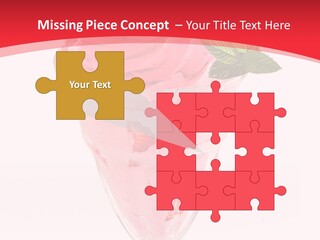 Yoghurt Eating Sweet PowerPoint Template