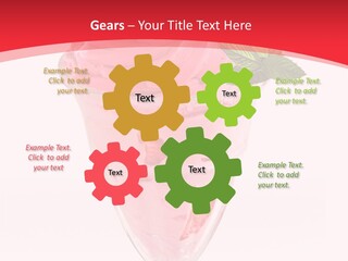 Yoghurt Eating Sweet PowerPoint Template