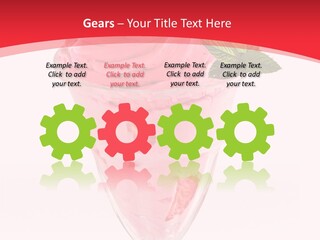 Yoghurt Eating Sweet PowerPoint Template