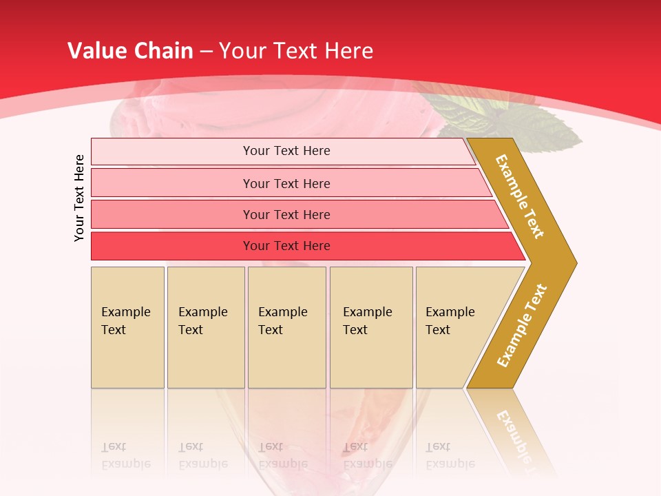 Yoghurt Eating Sweet PowerPoint Template
