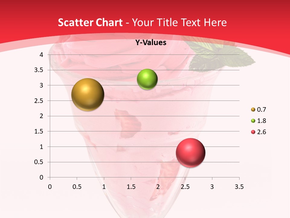 Yoghurt Eating Sweet PowerPoint Template