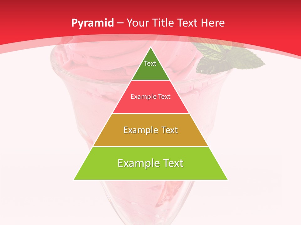 Yoghurt Eating Sweet PowerPoint Template