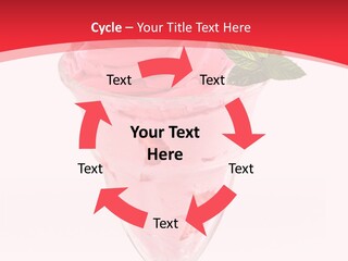 Yoghurt Eating Sweet PowerPoint Template