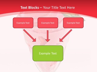 Yoghurt Eating Sweet PowerPoint Template
