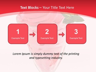 Yoghurt Eating Sweet PowerPoint Template