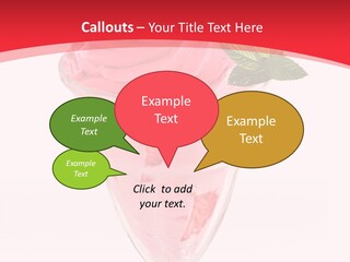 Yoghurt Eating Sweet PowerPoint Template