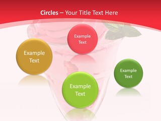 Yoghurt Eating Sweet PowerPoint Template