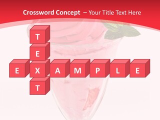 Yoghurt Eating Sweet PowerPoint Template