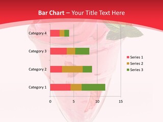 Yoghurt Eating Sweet PowerPoint Template