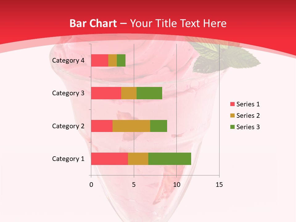 Yoghurt Eating Sweet PowerPoint Template