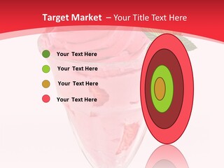 Yoghurt Eating Sweet PowerPoint Template