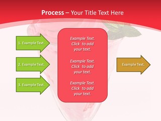 Yoghurt Eating Sweet PowerPoint Template