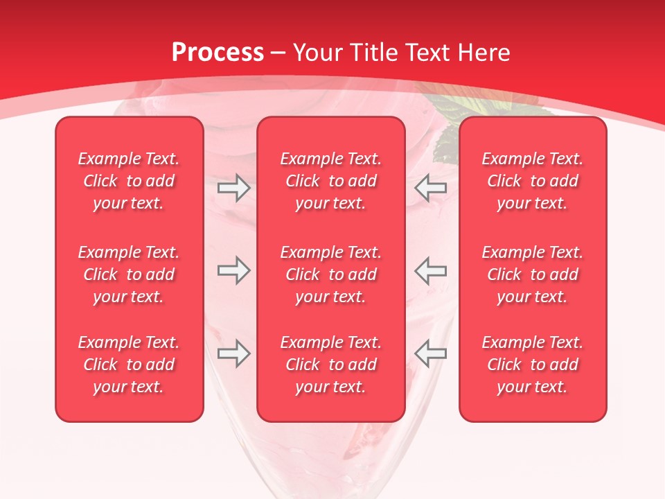 Yoghurt Eating Sweet PowerPoint Template