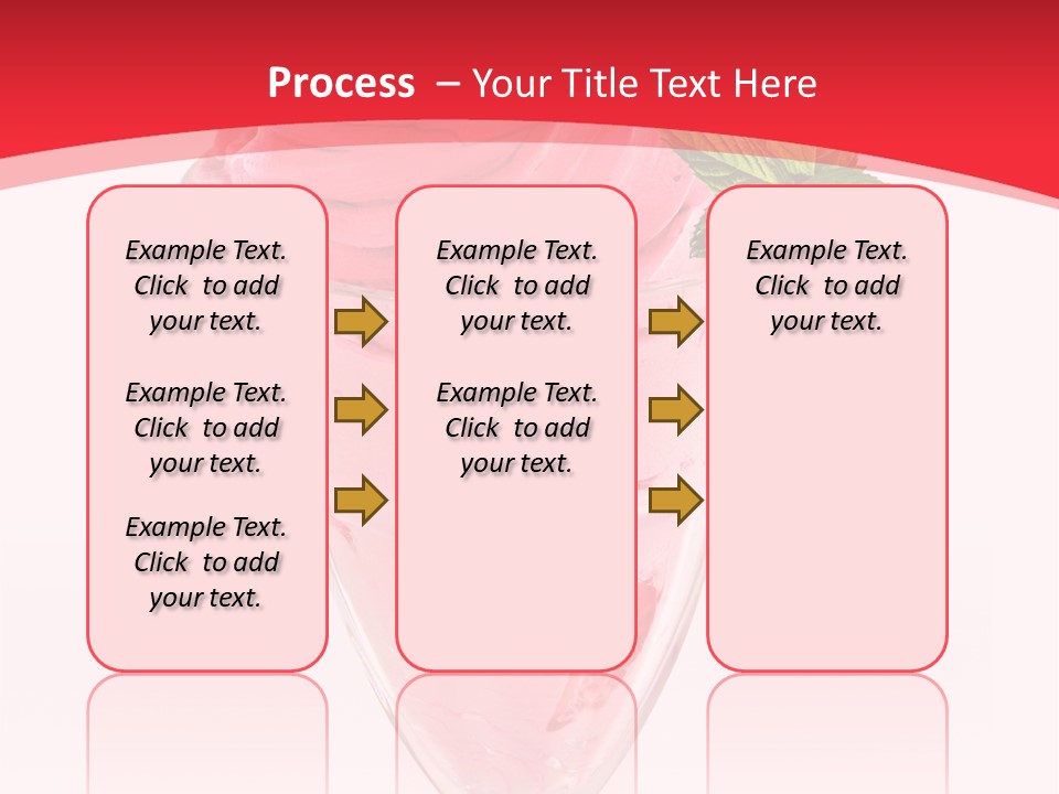 Yoghurt Eating Sweet PowerPoint Template